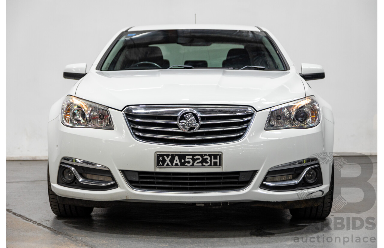 5/2014 Holden Calais VF 4d Sedan Heron White V6 3.6L