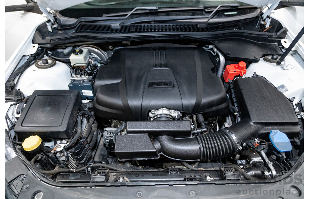 5/2014 Holden Calais VF 4d Sedan Heron White V6 3.6L