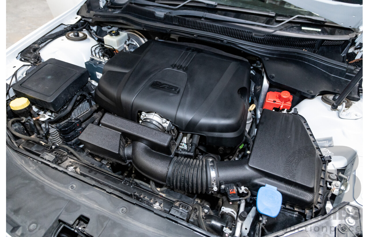 5/2014 Holden Calais VF 4d Sedan Heron White V6 3.6L