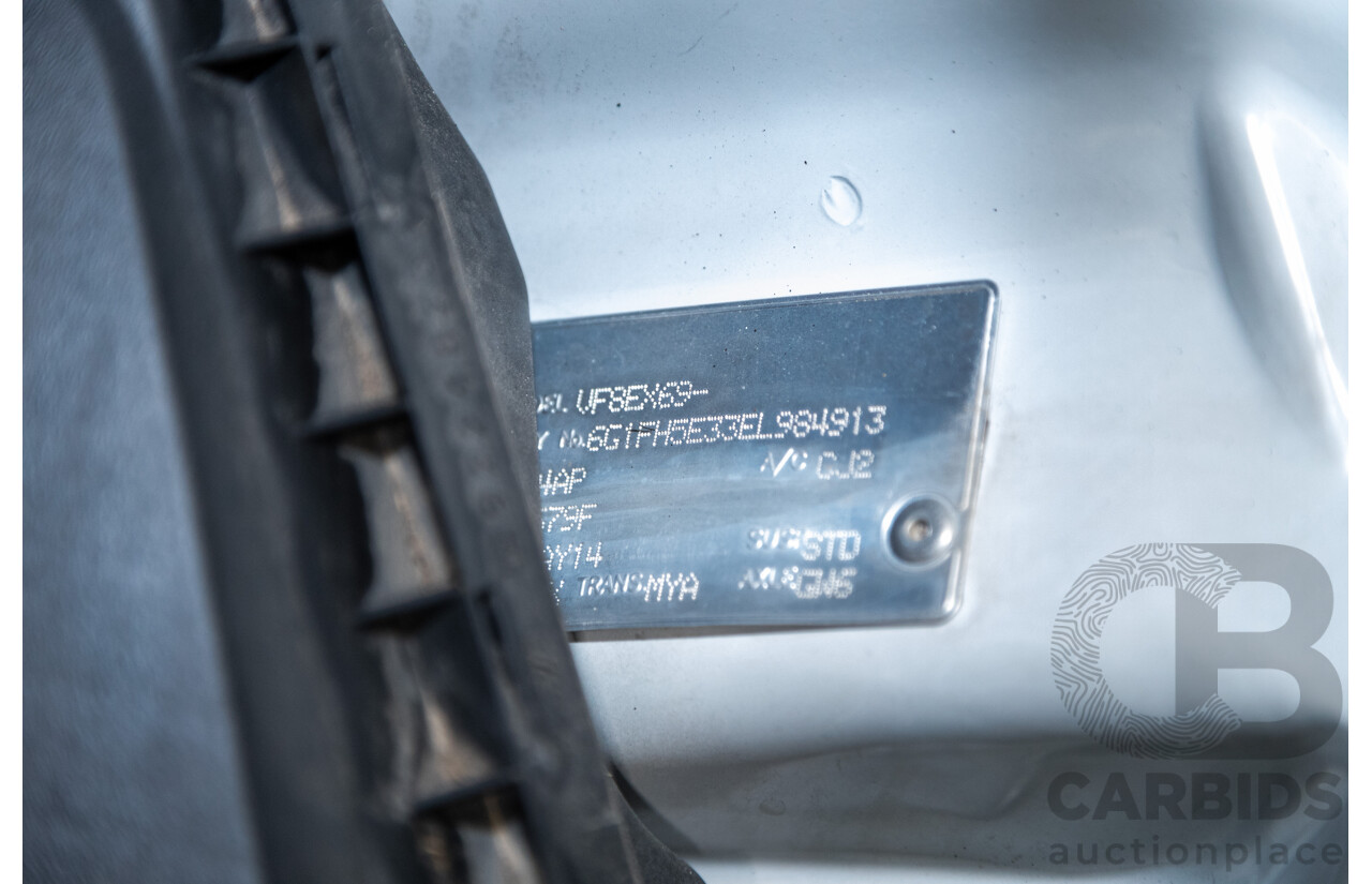 5/2014 Holden Calais VF 4d Sedan Heron White V6 3.6L