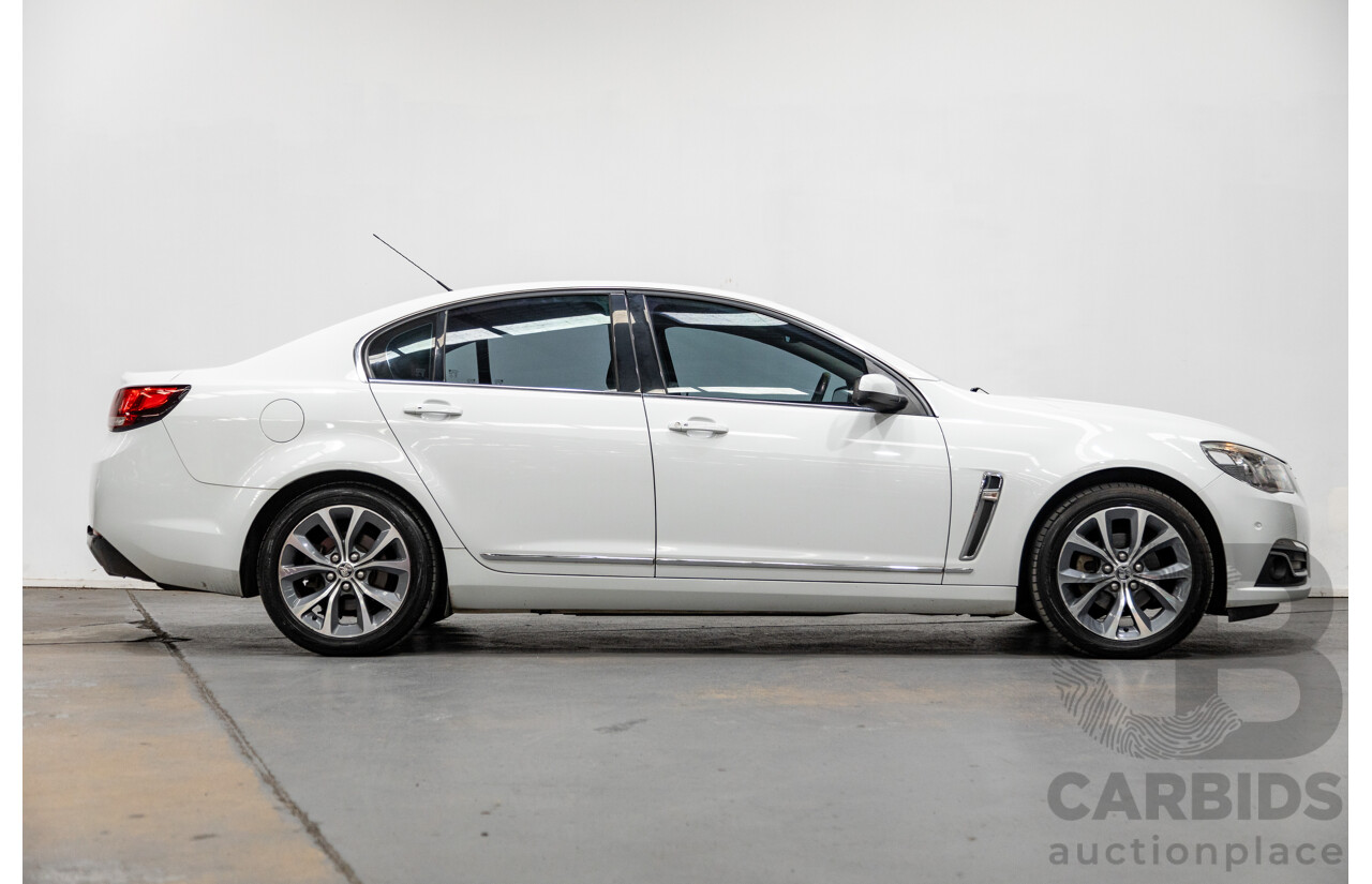 5/2014 Holden Calais VF 4d Sedan Heron White V6 3.6L
