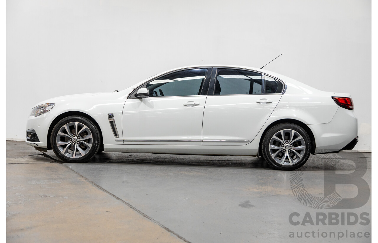 5/2014 Holden Calais VF 4d Sedan Heron White V6 3.6L
