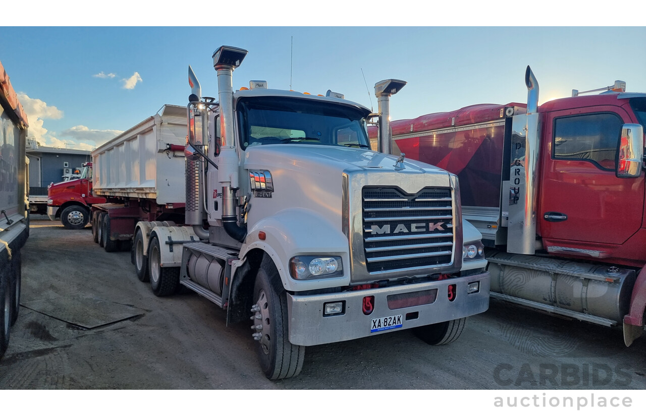 02/2009 MACK Trident CAB 6 X 4 Prime Mover Turbo Diesel 530Hp 12.7L