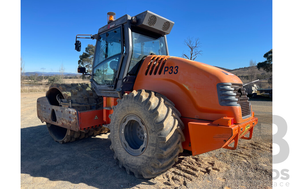 06/2003 Hamm 3414 Vibratory Compactor Diesel 131hp