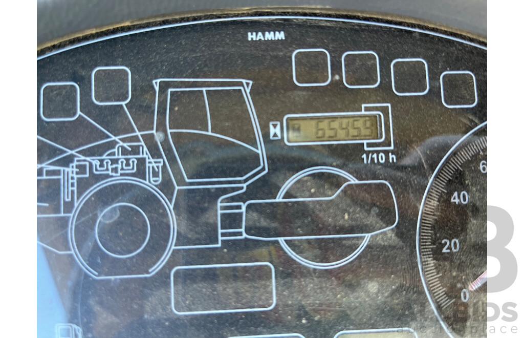 06/2003 Hamm 3414 Vibratory Compactor Diesel 131hp
