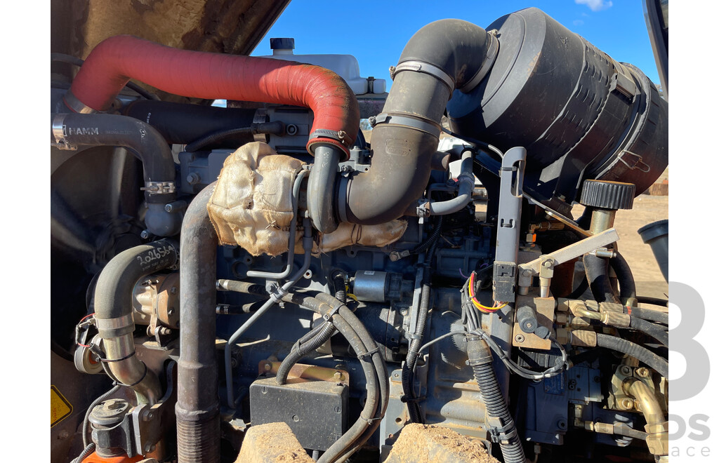 06/2003 Hamm 3414 Vibratory Compactor Diesel 131hp