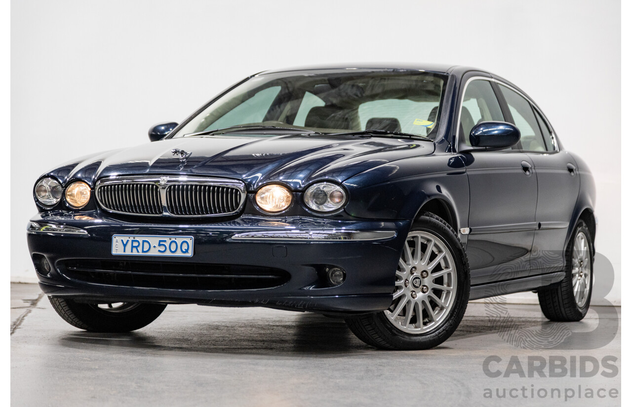 10/2006 Jaguar X Type 2.1 V6 LE MY06 4d Sedan Indigo Blue Metallic V6 2.1L
