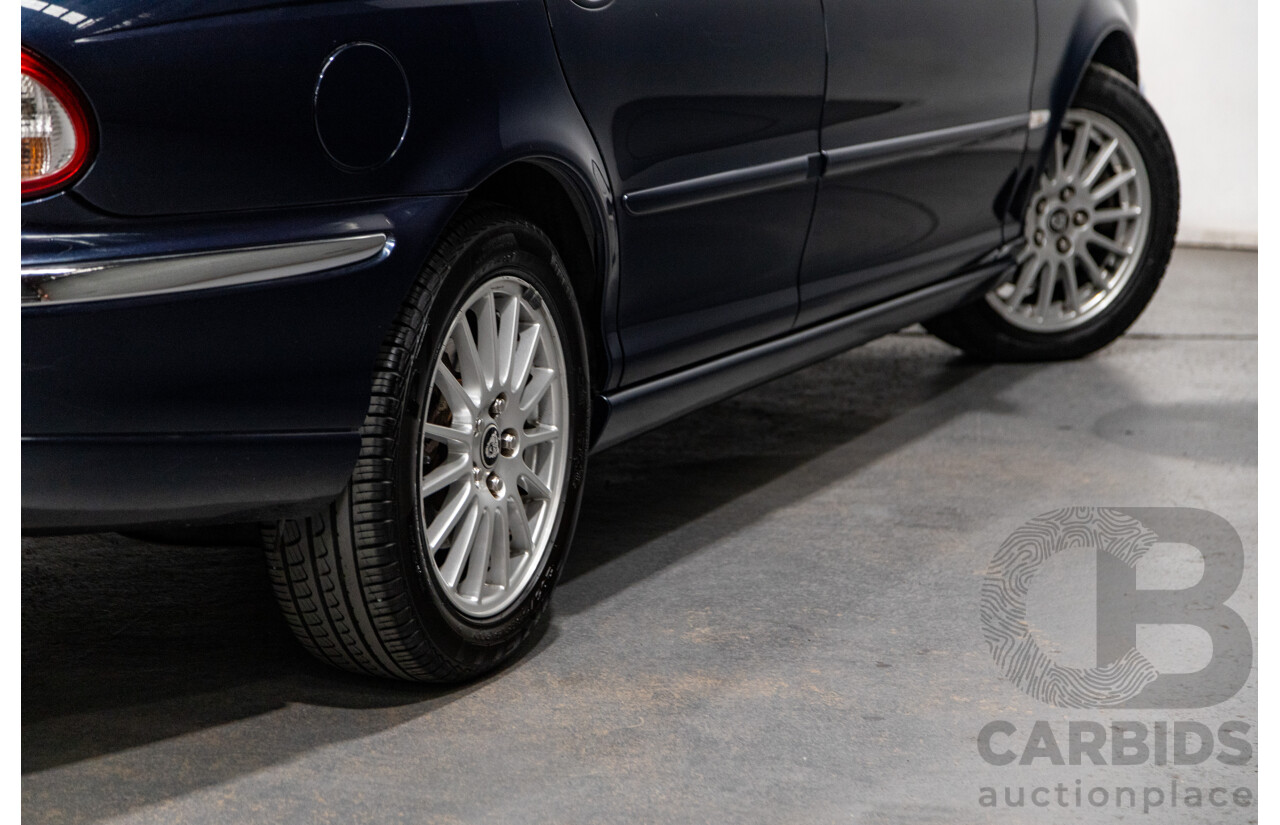 10/2006 Jaguar X Type 2.1 V6 LE MY06 4d Sedan Indigo Blue Metallic V6 2.1L