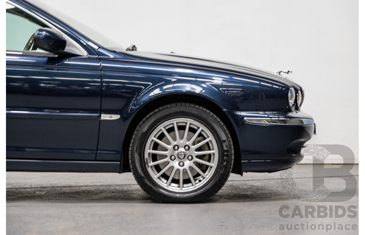 10/2006 Jaguar X Type 2.1 V6 LE MY06 4d Sedan Indigo Blue Metallic V6 2.1L