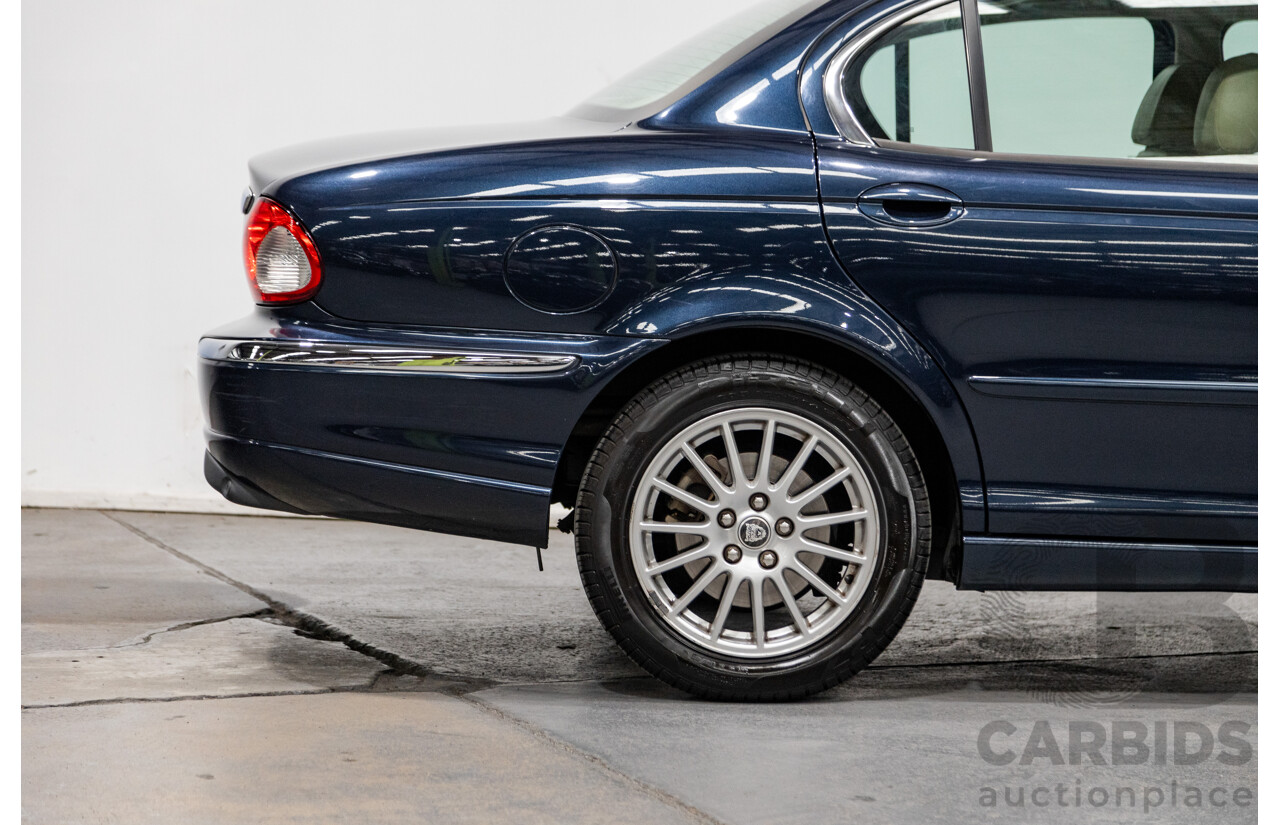 10/2006 Jaguar X Type 2.1 V6 LE MY06 4d Sedan Indigo Blue Metallic V6 2.1L