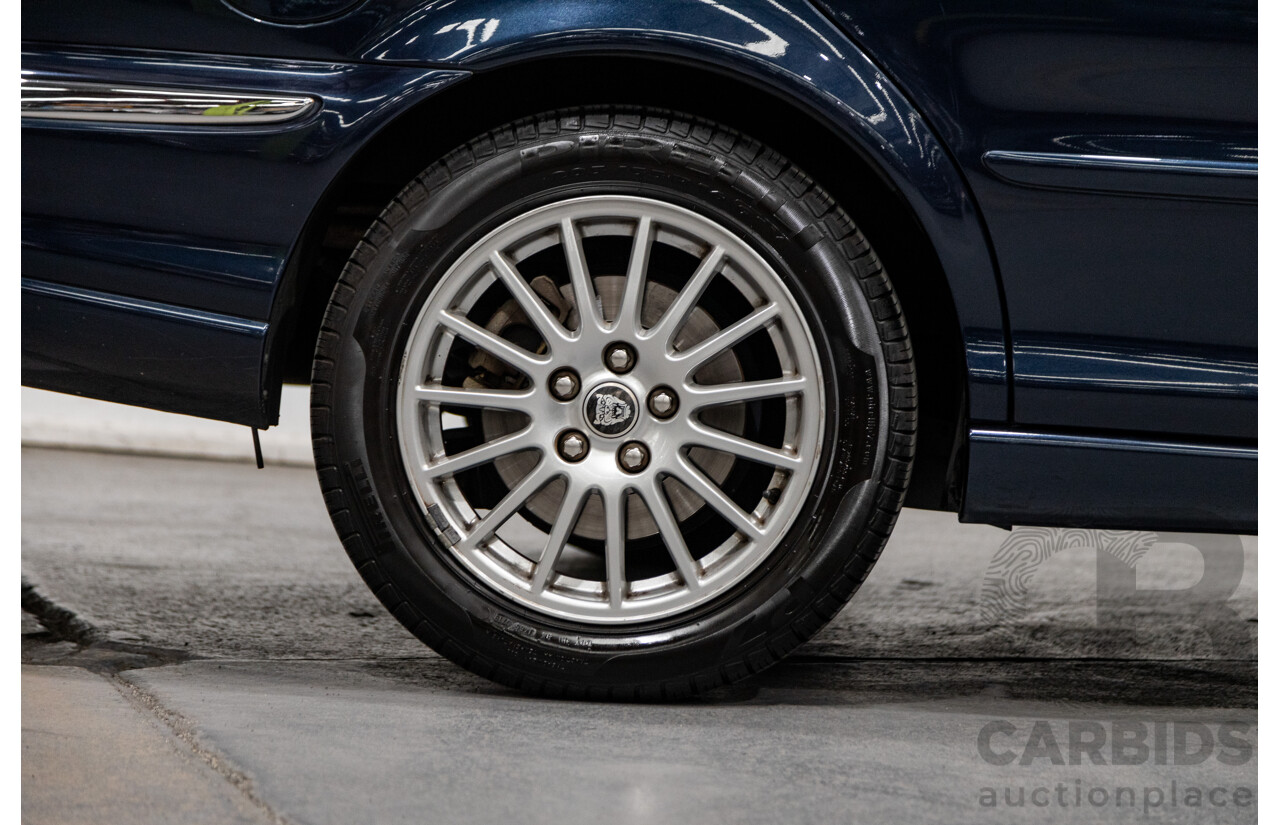 10/2006 Jaguar X Type 2.1 V6 LE MY06 4d Sedan Indigo Blue Metallic V6 2.1L