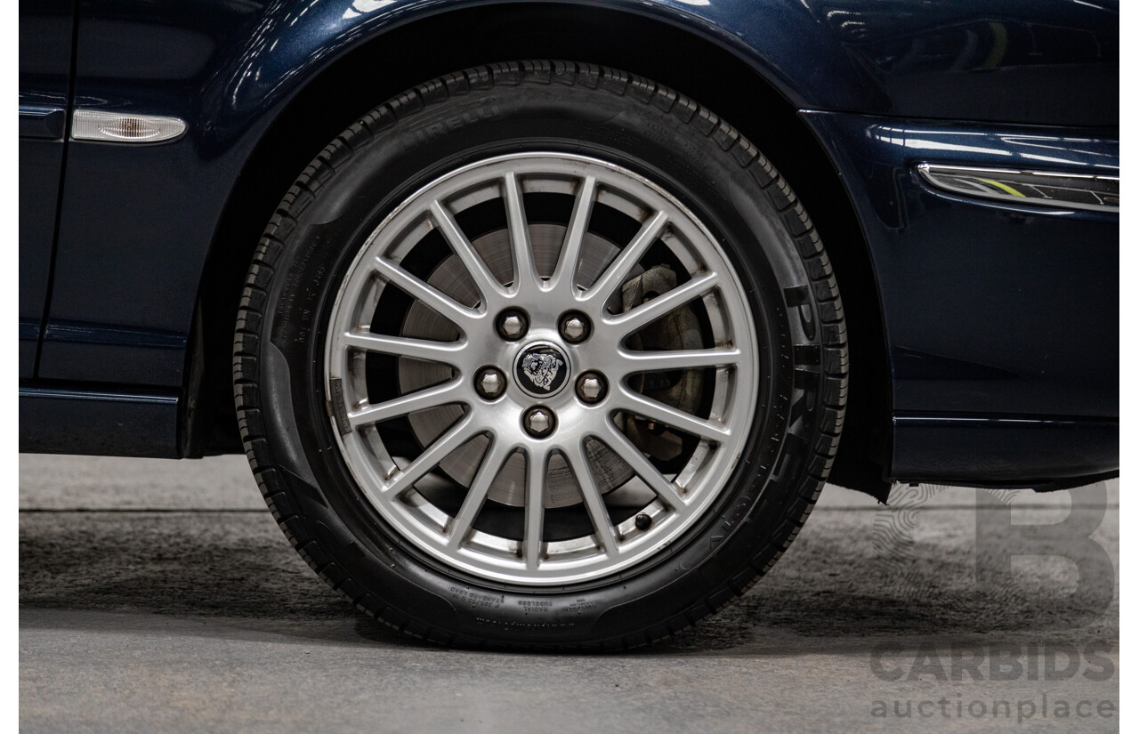 10/2006 Jaguar X Type 2.1 V6 LE MY06 4d Sedan Indigo Blue Metallic V6 2.1L