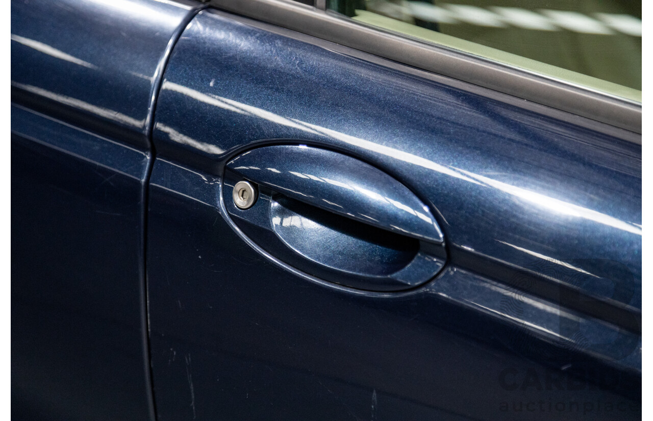 10/2006 Jaguar X Type 2.1 V6 LE MY06 4d Sedan Indigo Blue Metallic V6 2.1L