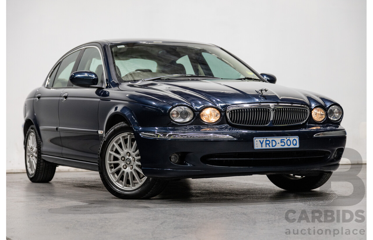 10/2006 Jaguar X Type 2.1 V6 LE MY06 4d Sedan Indigo Blue Metallic V6 2.1L