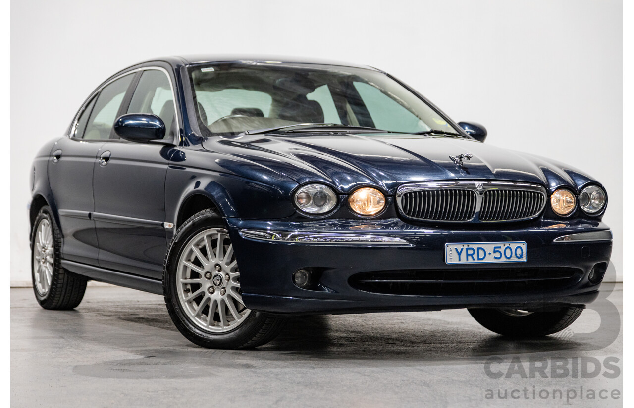 10/2006 Jaguar X Type 2.1 V6 LE MY06 4d Sedan Indigo Blue Metallic V6 2.1L