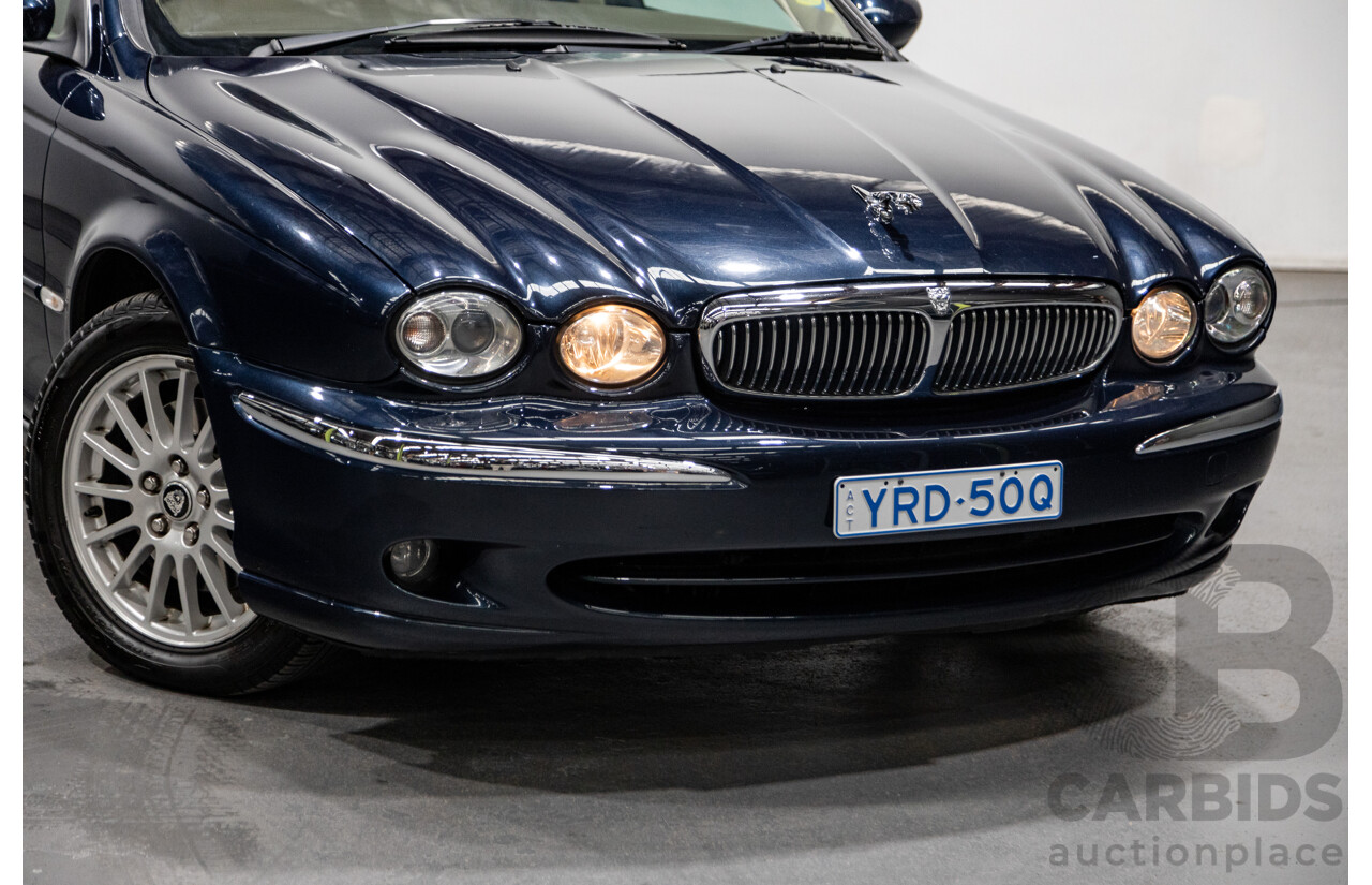 10/2006 Jaguar X Type 2.1 V6 LE MY06 4d Sedan Indigo Blue Metallic V6 2.1L