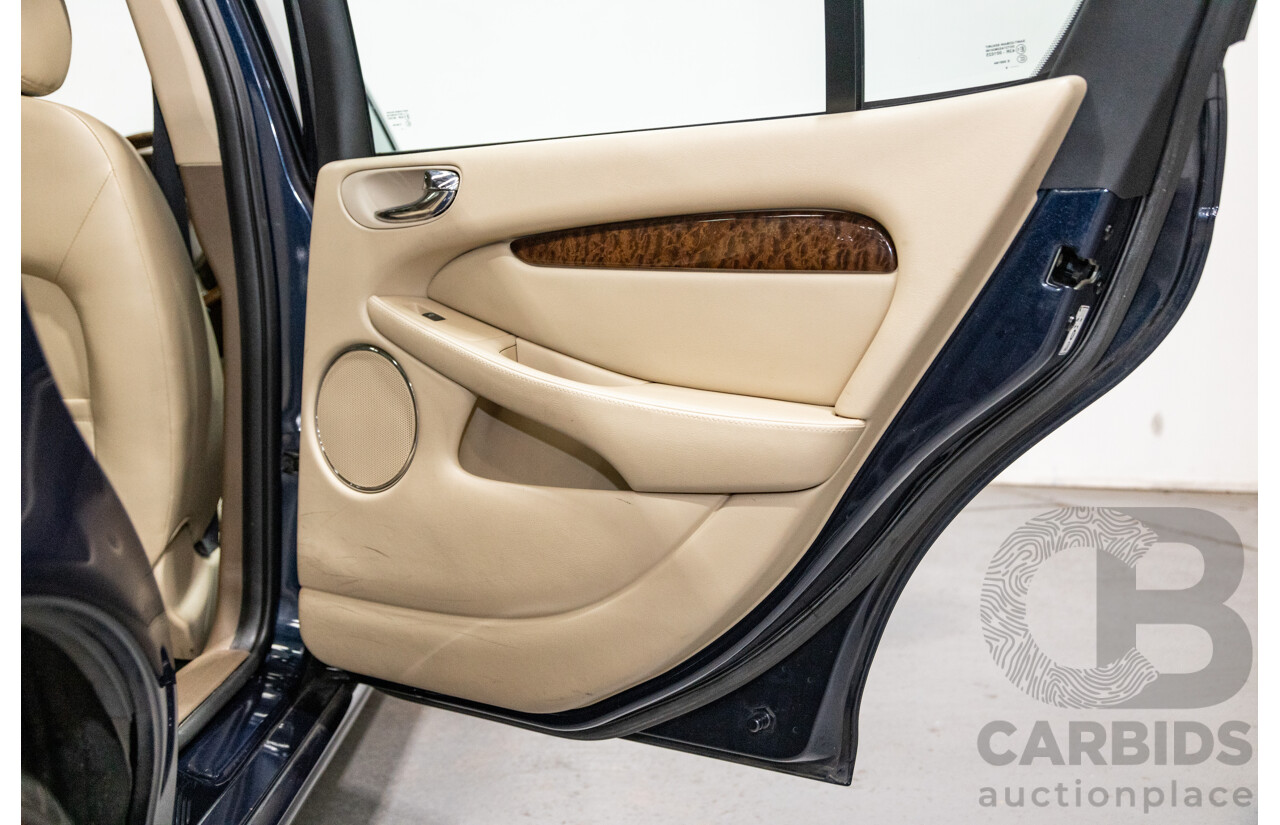 10/2006 Jaguar X Type 2.1 V6 LE MY06 4d Sedan Indigo Blue Metallic V6 2.1L