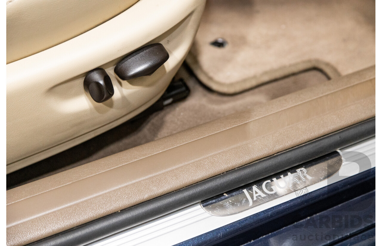 10/2006 Jaguar X Type 2.1 V6 LE MY06 4d Sedan Indigo Blue Metallic V6 2.1L