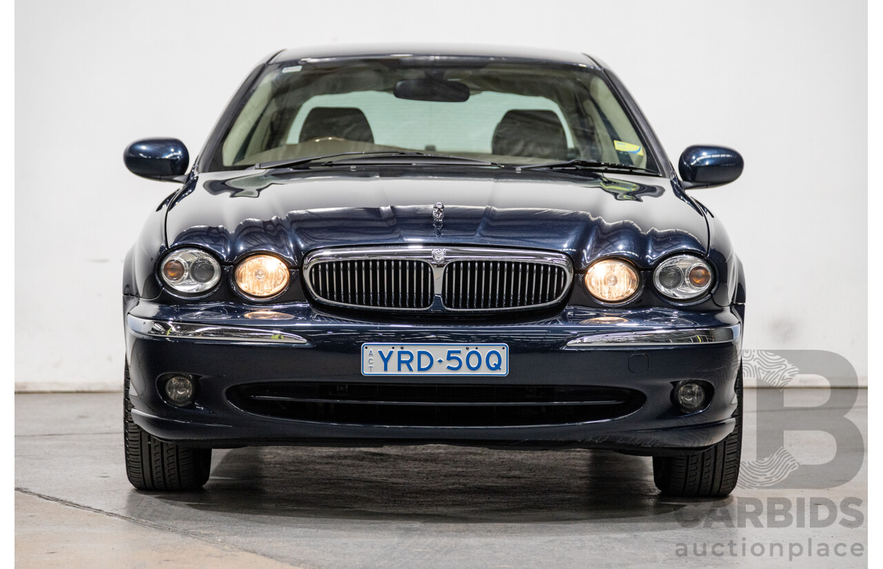 10/2006 Jaguar X Type 2.1 V6 LE MY06 4d Sedan Indigo Blue Metallic V6 2.1L