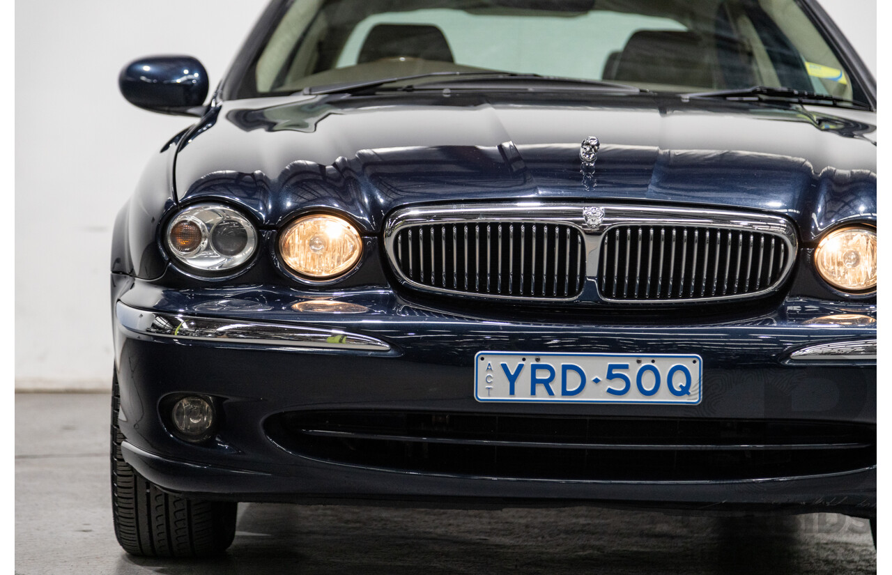 10/2006 Jaguar X Type 2.1 V6 LE MY06 4d Sedan Indigo Blue Metallic V6 2.1L
