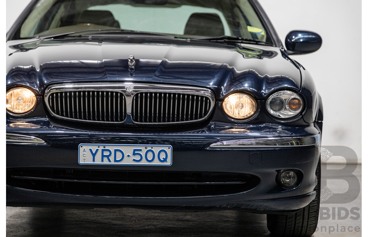 10/2006 Jaguar X Type 2.1 V6 LE MY06 4d Sedan Indigo Blue Metallic V6 2.1L