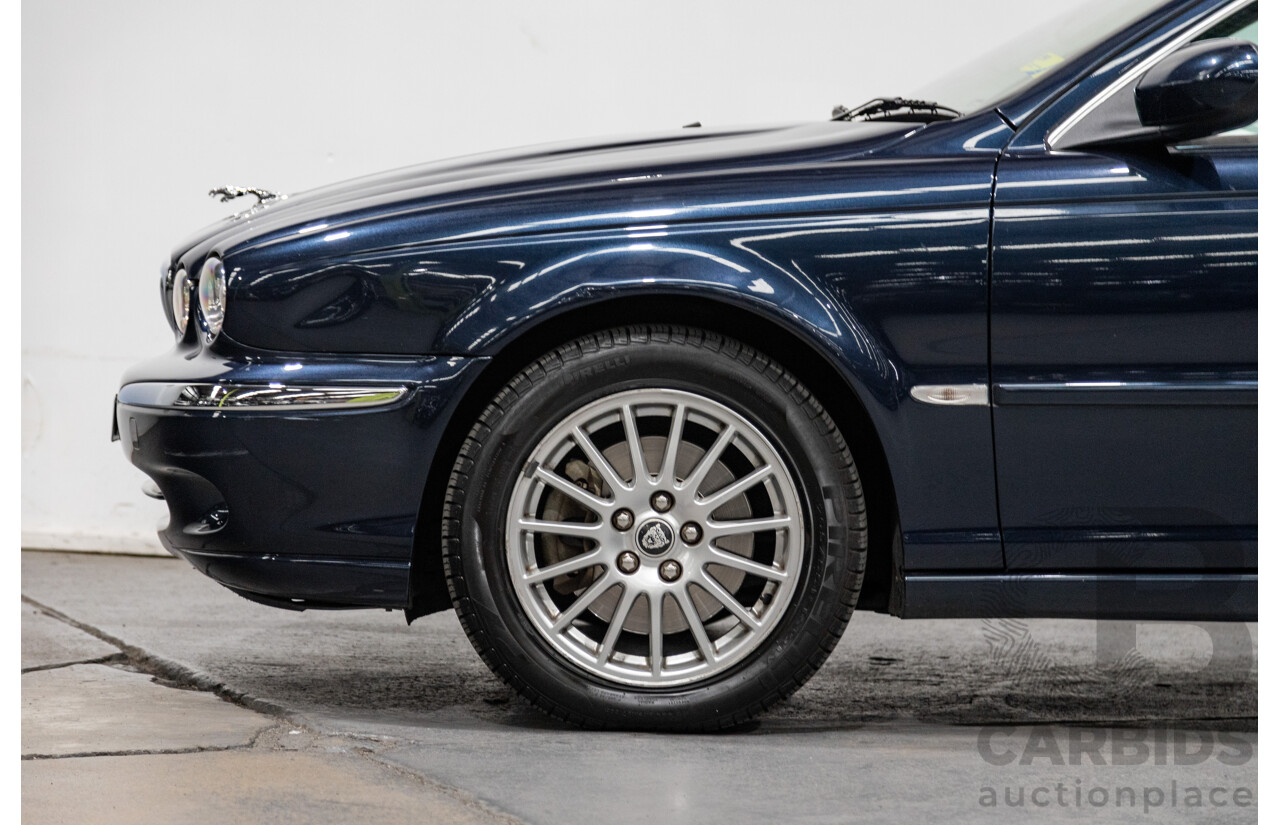 10/2006 Jaguar X Type 2.1 V6 LE MY06 4d Sedan Indigo Blue Metallic V6 2.1L