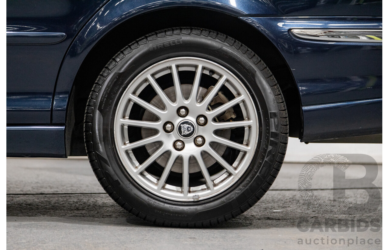 10/2006 Jaguar X Type 2.1 V6 LE MY06 4d Sedan Indigo Blue Metallic V6 2.1L