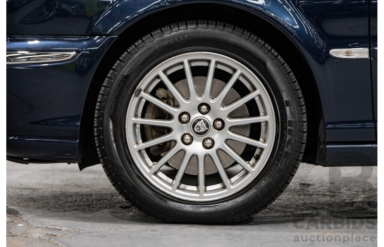 10/2006 Jaguar X Type 2.1 V6 LE MY06 4d Sedan Indigo Blue Metallic V6 2.1L