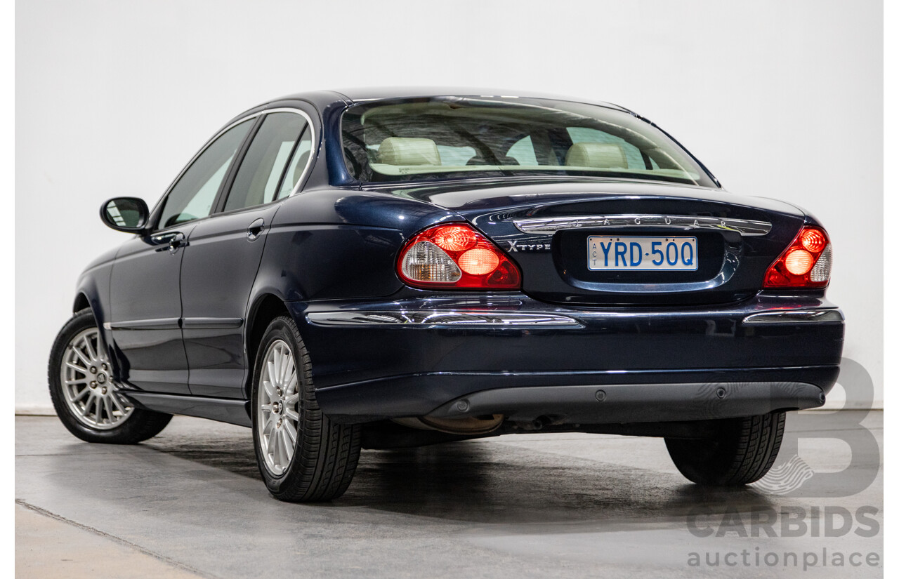 10/2006 Jaguar X Type 2.1 V6 LE MY06 4d Sedan Indigo Blue Metallic V6 2.1L