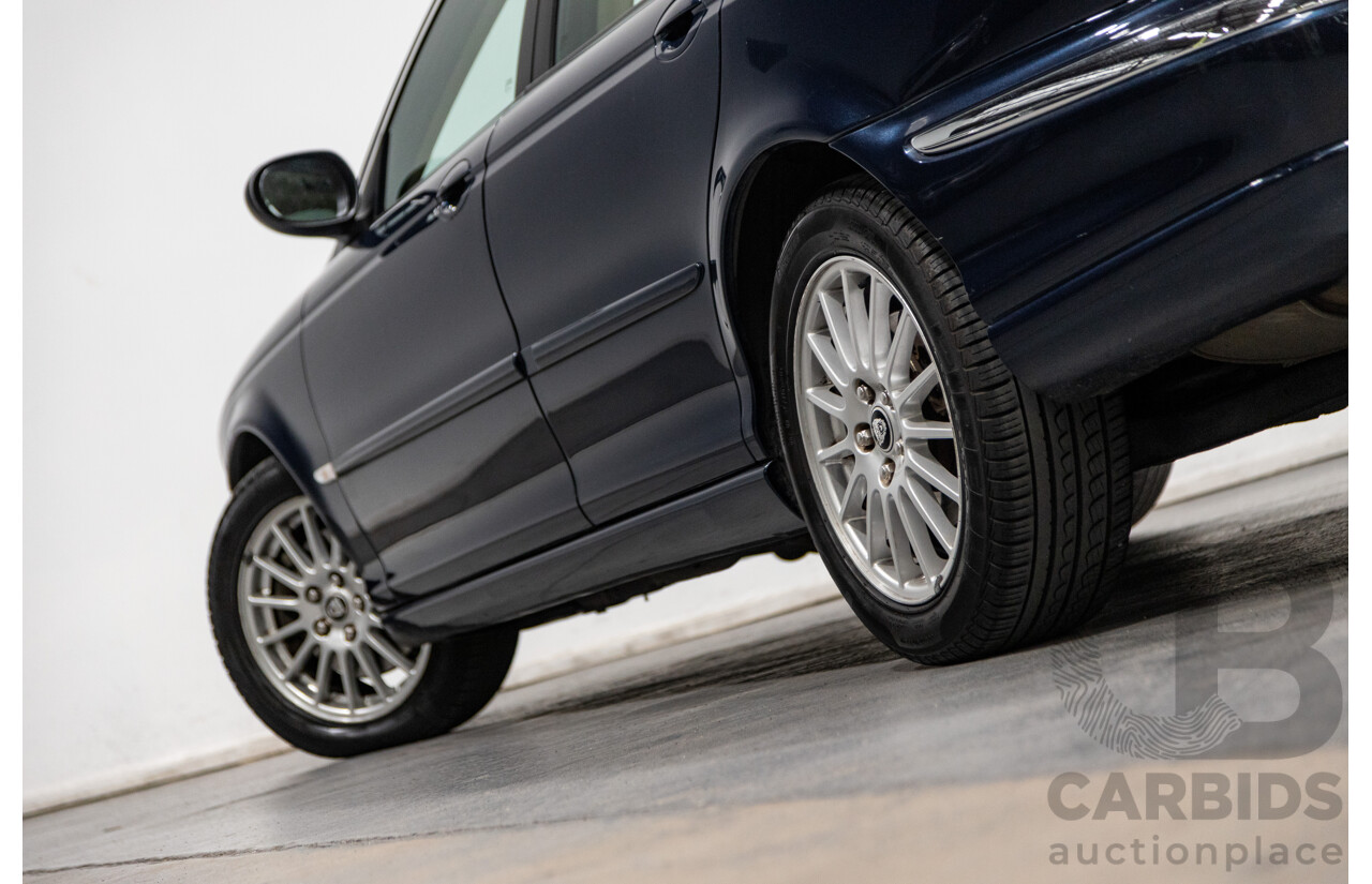 10/2006 Jaguar X Type 2.1 V6 LE MY06 4d Sedan Indigo Blue Metallic V6 2.1L