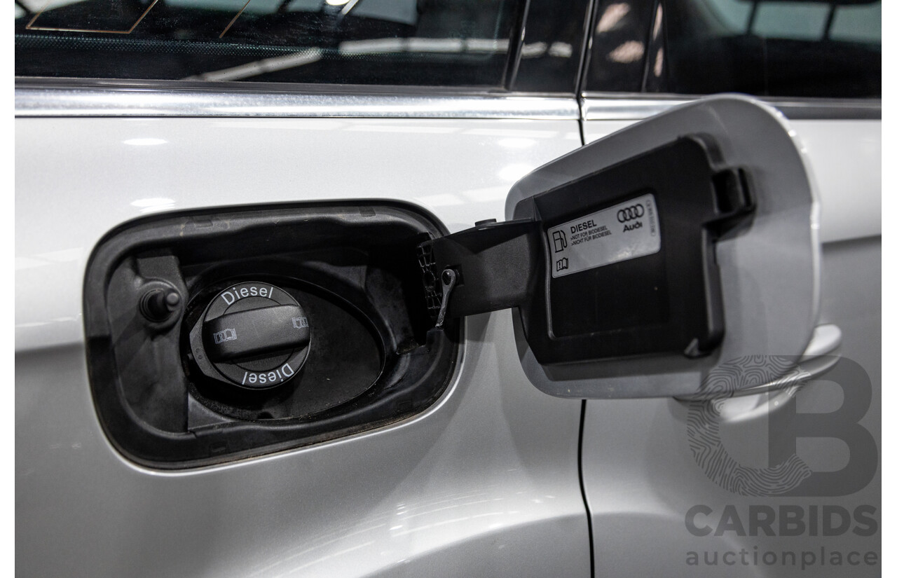 6/2010 Audi Q7 4.2 TDI Quattro (AWD) S-Line Package MY10 Upgrade 4d Wagon Ice Silver Metallic Turbo Diesel V8 4.2L - 7 Seater