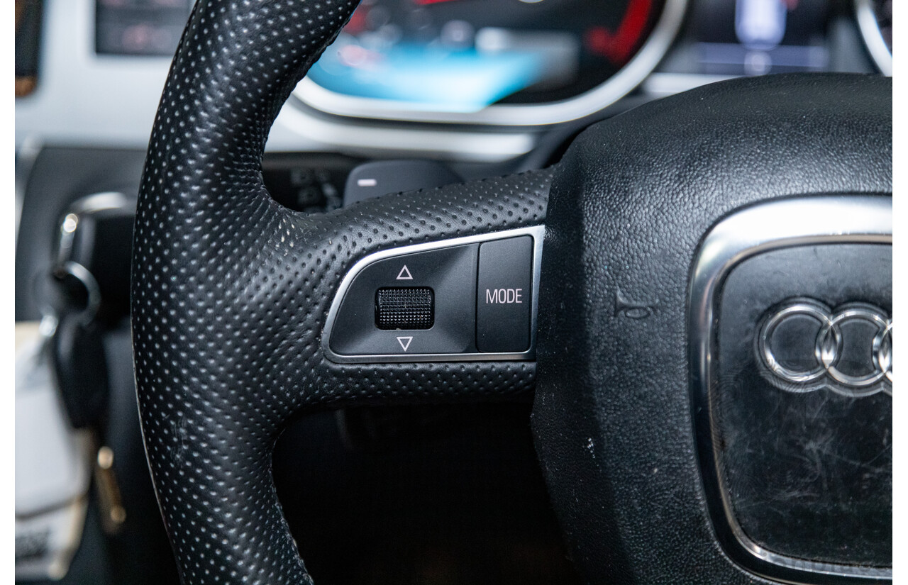 6/2010 Audi Q7 4.2 TDI Quattro (AWD) S-Line Package MY10 Upgrade 4d Wagon Ice Silver Metallic Turbo Diesel V8 4.2L - 7 Seater