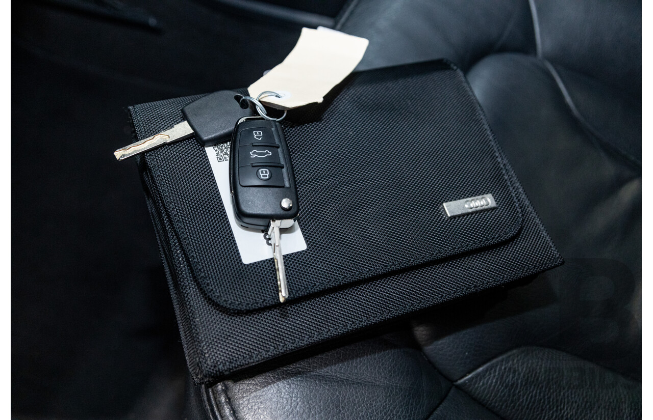 6/2010 Audi Q7 4.2 TDI Quattro (AWD) S-Line Package MY10 Upgrade 4d Wagon Ice Silver Metallic Turbo Diesel V8 4.2L - 7 Seater