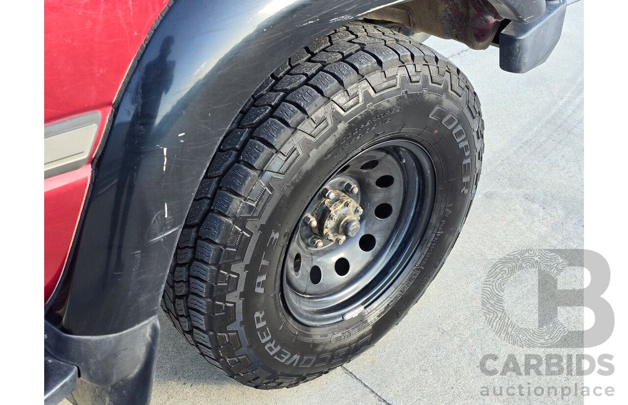 10/1994 Toyota Landcruiser GXL (4x4) FZJ80R 4d Wagon Red 4.5L