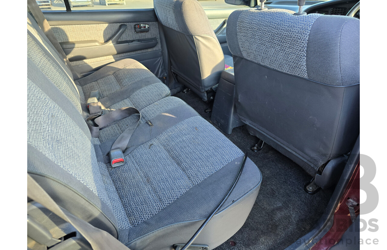 10/1994 Toyota Landcruiser GXL (4x4) FZJ80R 4d Wagon Red 4.5L