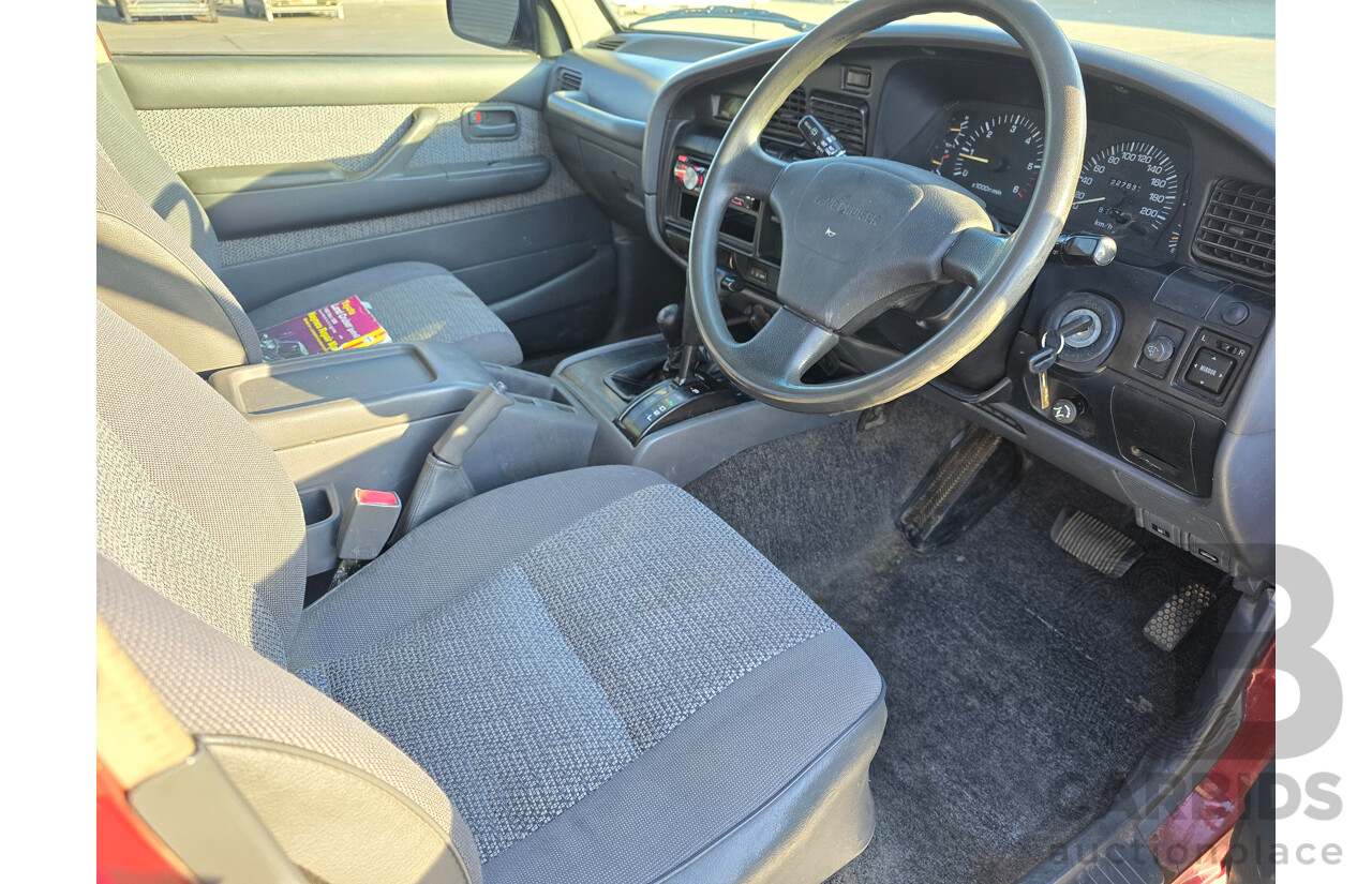 10/1994 Toyota Landcruiser GXL (4x4) FZJ80R 4d Wagon Red 4.5L