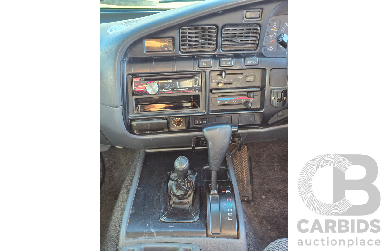 10/1994 Toyota Landcruiser GXL (4x4) FZJ80R 4d Wagon Red 4.5L