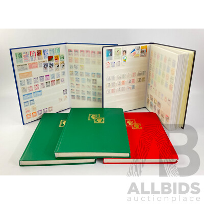 Collection of Vintage International Cancelled Stamps Including USA, Canada, Denmark, Russia, Jamaica, Paraguay and More