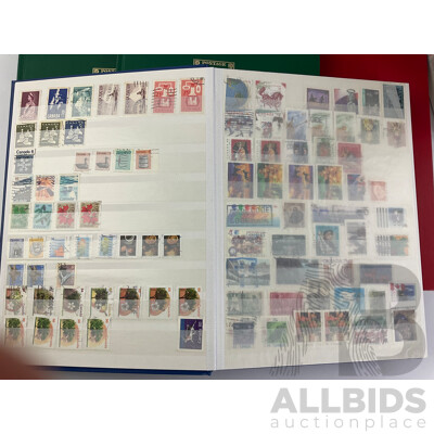 Collection of Vintage International Cancelled Stamps Including USA, Canada, Denmark, Russia, Jamaica, Paraguay and More