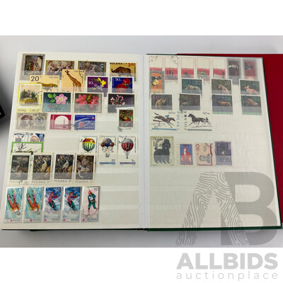 Collection of Vintage International Cancelled Stamps Including USA, Canada, Denmark, Russia, Jamaica, Paraguay and More