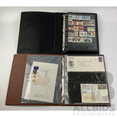 Albums of Australian Cancelled Stamps Including Predecimal, 1970's and 80's with 1980's First Day Covers