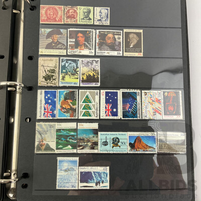Albums of Australian Cancelled Stamps Including Predecimal, 1970's and 80's with 1980's First Day Covers