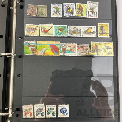 Albums of Australian Cancelled Stamps Including Predecimal, 1970's and 80's with 1980's First Day Covers