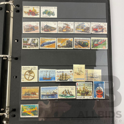 Albums of Australian Cancelled Stamps Including Predecimal, 1970's and 80's with 1980's First Day Covers