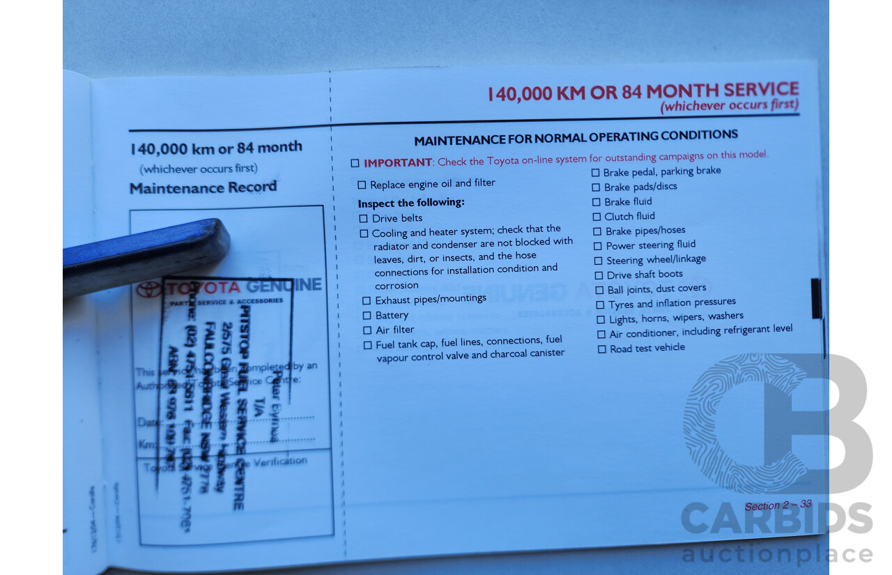 01/2006 Toyota Corolla ASCENT FWD ZZE122R 4D Sedan Silver 1.8L