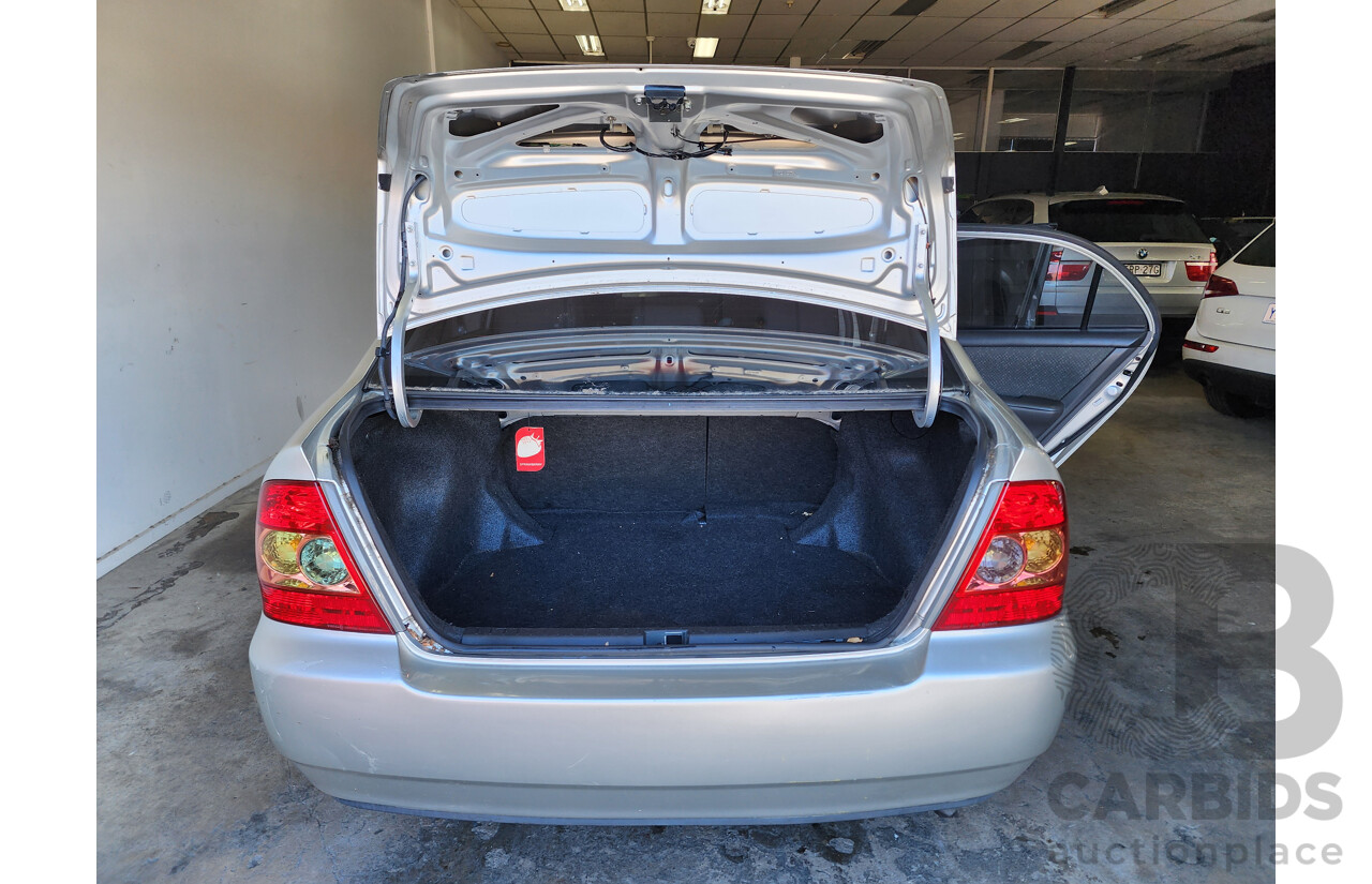01/2006 Toyota Corolla ASCENT FWD ZZE122R 4D Sedan Silver 1.8L