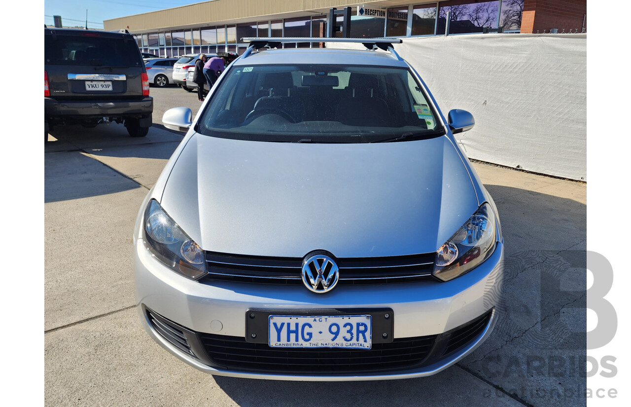 08/2010 Volkswagen Golf 103 TDI COMFORTLINE FWD 1K MY10 4D Wagon Silver 2.0L