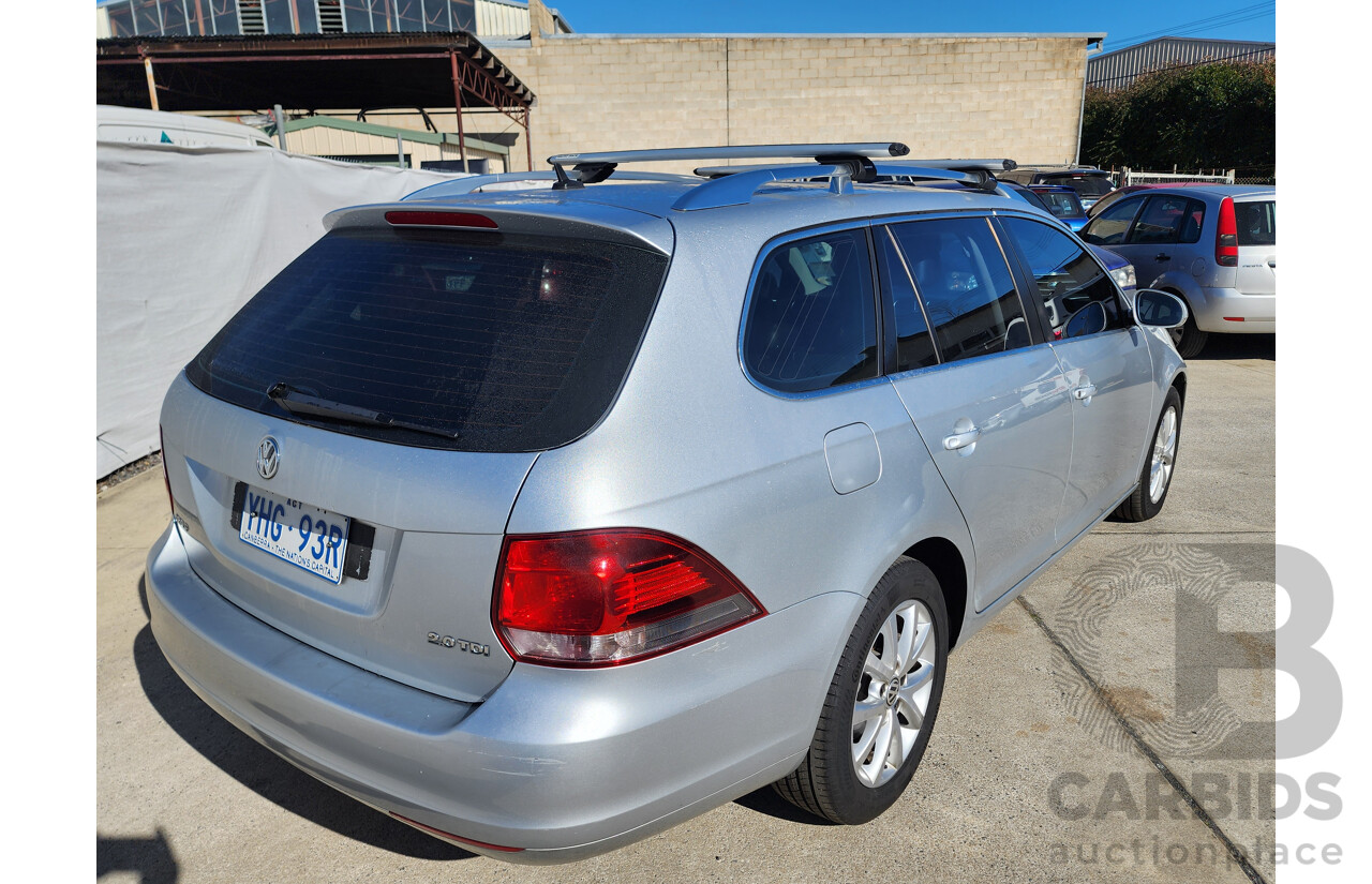 08/2010 Volkswagen Golf 103 TDI COMFORTLINE FWD 1K MY10 4D Wagon Silver 2.0L