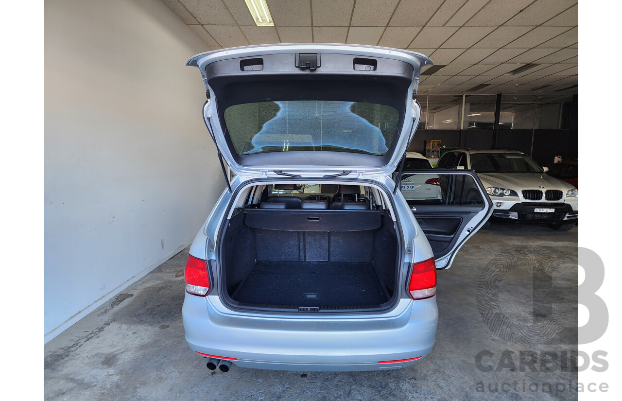 08/2010 Volkswagen Golf 103 TDI COMFORTLINE FWD 1K MY10 4D Wagon Silver 2.0L