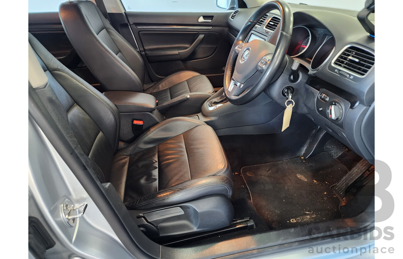 08/2010 Volkswagen Golf 103 TDI COMFORTLINE FWD 1K MY10 4D Wagon Silver 2.0L
